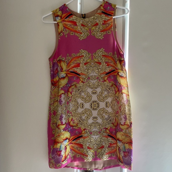 Silk patterned dress - Picture 3 of 3